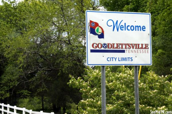 Goodlettsville Welcome Sign