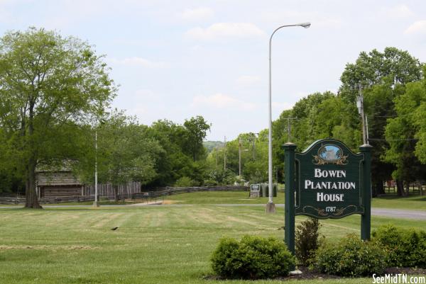 Bowen Plantation House sign