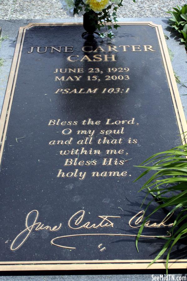 June Carter Cash Burial Site