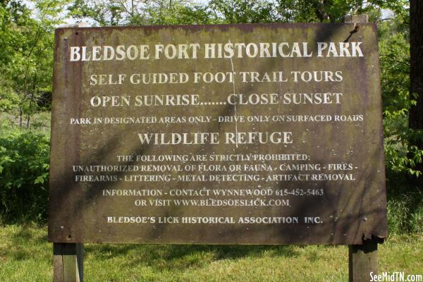 Bledsoe's Fort Historical Park