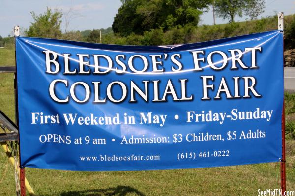 Bledsoe's Fort Colonial Fair