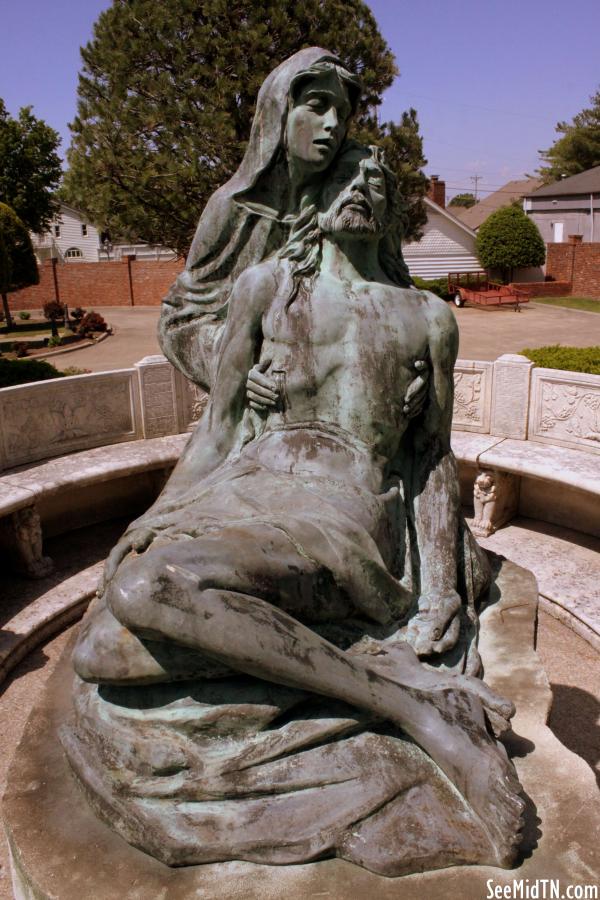 Trinity Music City Jesus + Mary Statue