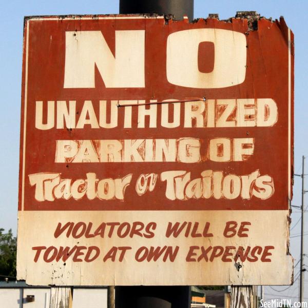No Unauthorized Parking