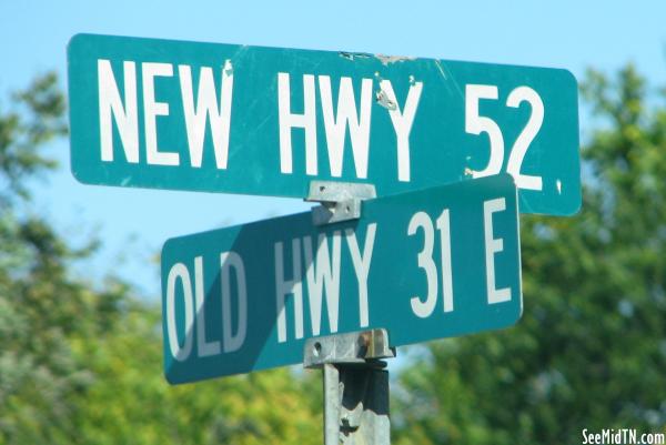 Old HWY 31 E at New Hwy 52