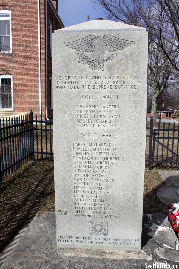Van Buren County War Memorial