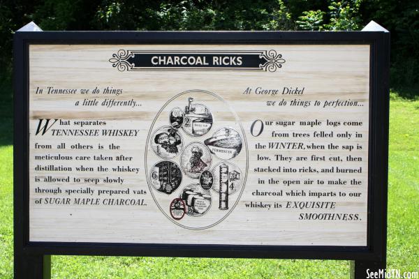 George Dickel: Charcoal Ricks sign
