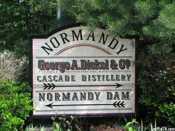 Normandy sign