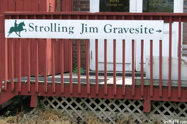 Strolling Jim's Gravesite