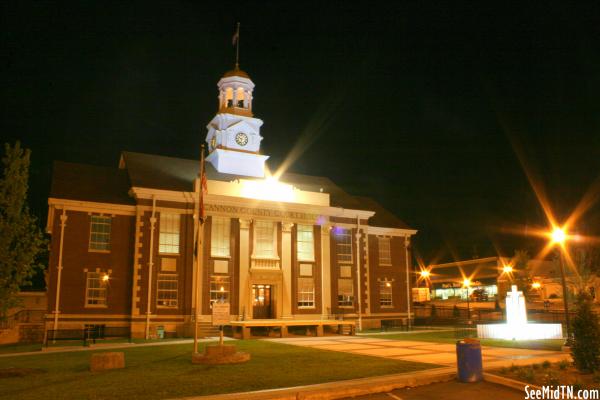 Cannon County Courthouse at Night (2011) - Woodbury