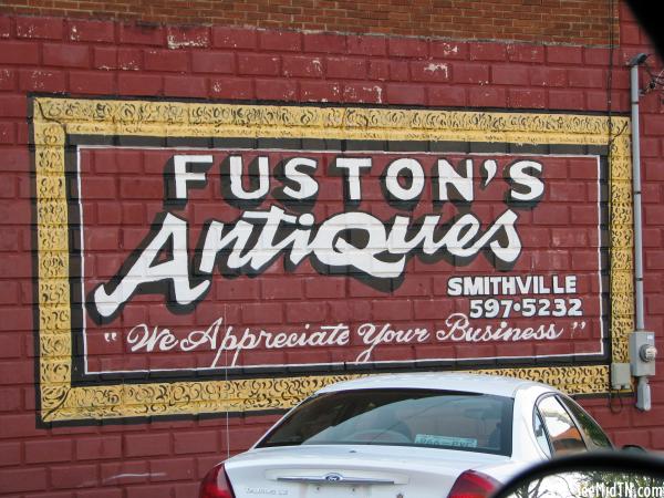 Fuston's Antique's Ad Mural