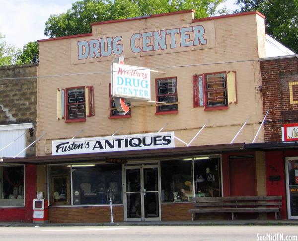 Woodbury Drug Center - Now Fuston's Antiques