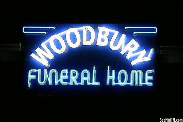 Woodbury Funeral Home (nighttime) Woodbury Funeral Home (nighttime)