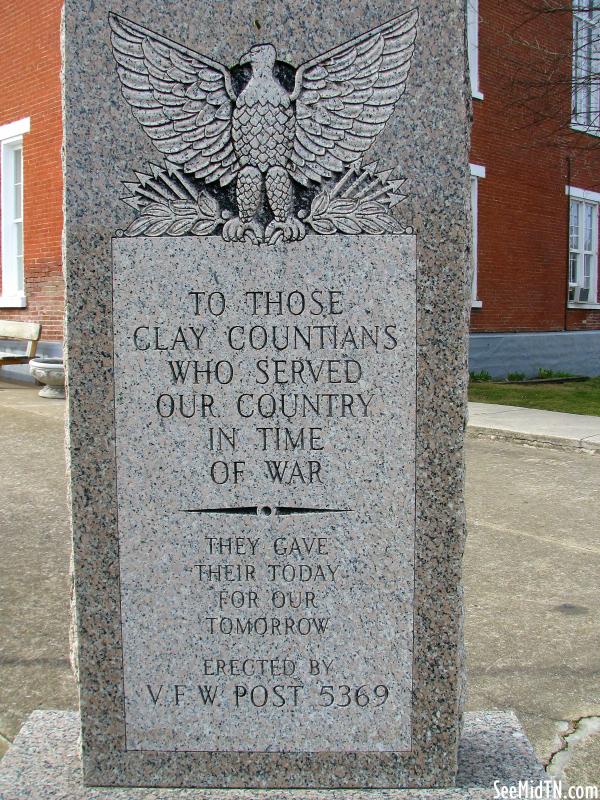Clay County war memorial
