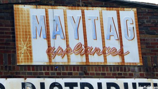 Old Maytag sign