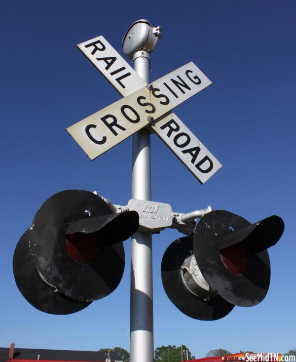 Old Railroad Crossing lights