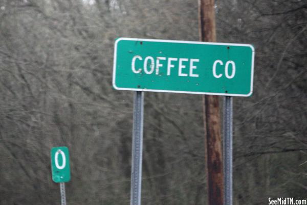 Coffee County Sign along US41