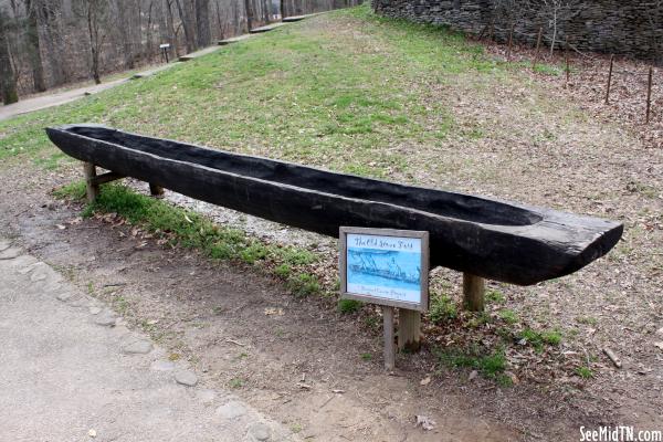 Old Stone Fort Dugout Canoe