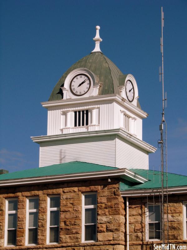 Fentress County Courthouse clock tower