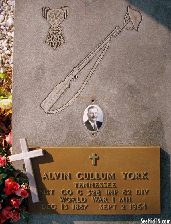 Sgt. Alvin C. York's burial place