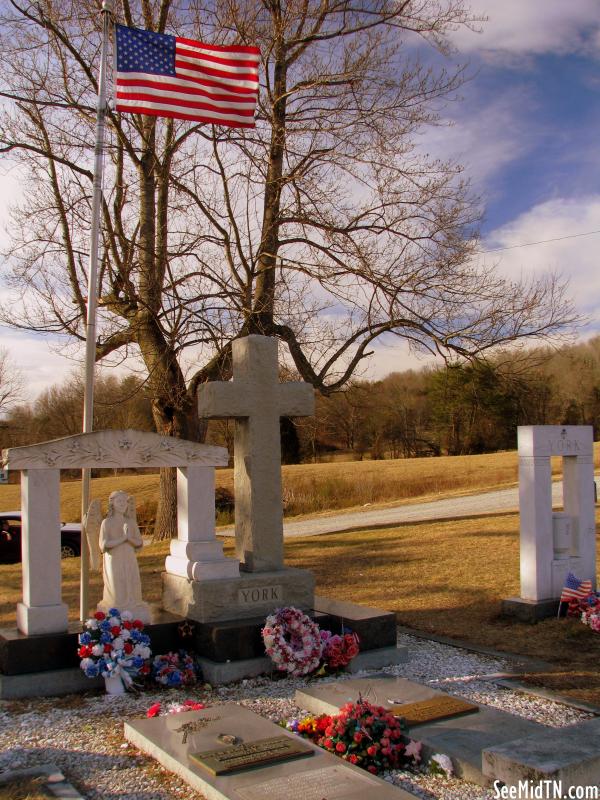 Sgt. Alvin C. York's burial place