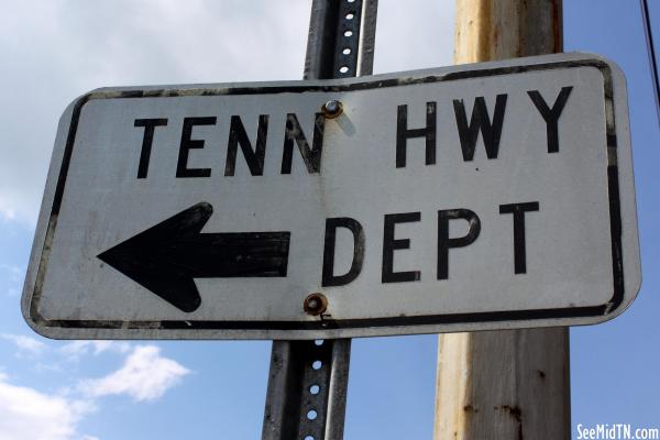 Tenn Hwy Dept sign