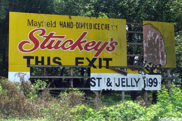 Stuckey's Billboard on I-24