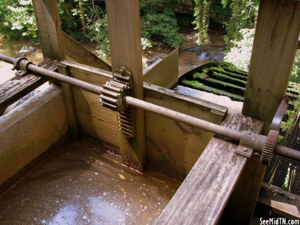 Falls Mill Waterwheel intake
