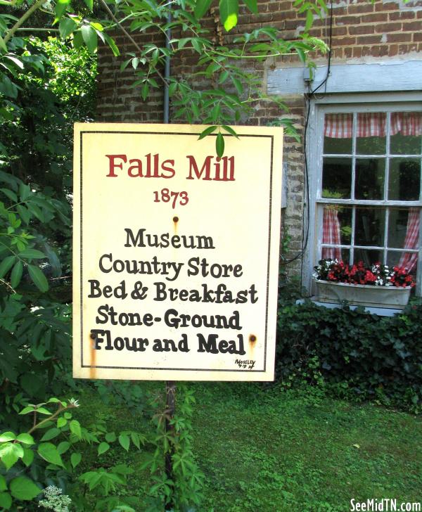 Falls Mill sign