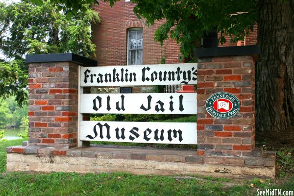 Old Jail Museum sign