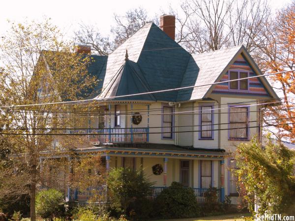 Old Colorful Victorian Home in Pulaski