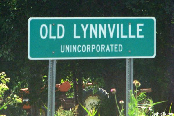 Old Lynnville sign