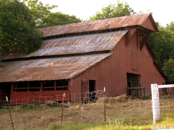 Barn on the east side of the county