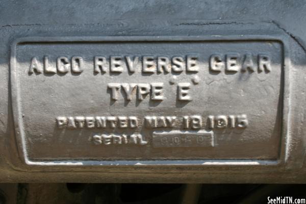 Lynnville Depot Museum Steam Train Alco Plate
