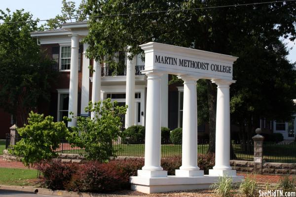 Martin Methodist College Entrance Columns