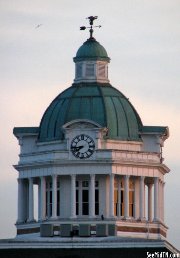 Courthouse Cupola at dusk