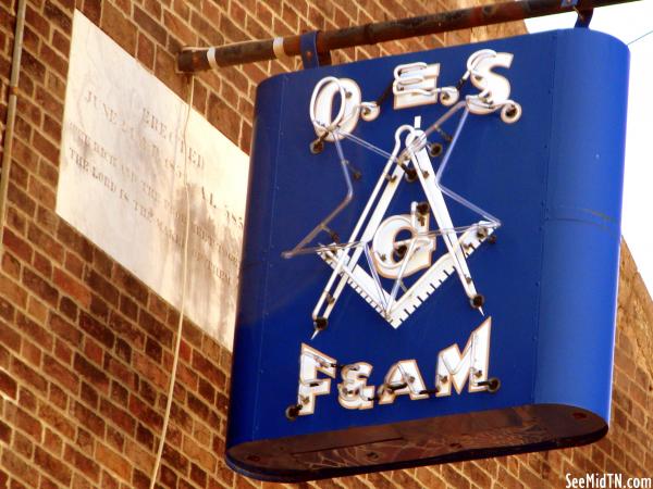 Centerville, TN Masonic Lodge Neon Sign