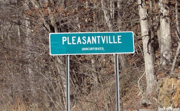Pleasantville sign