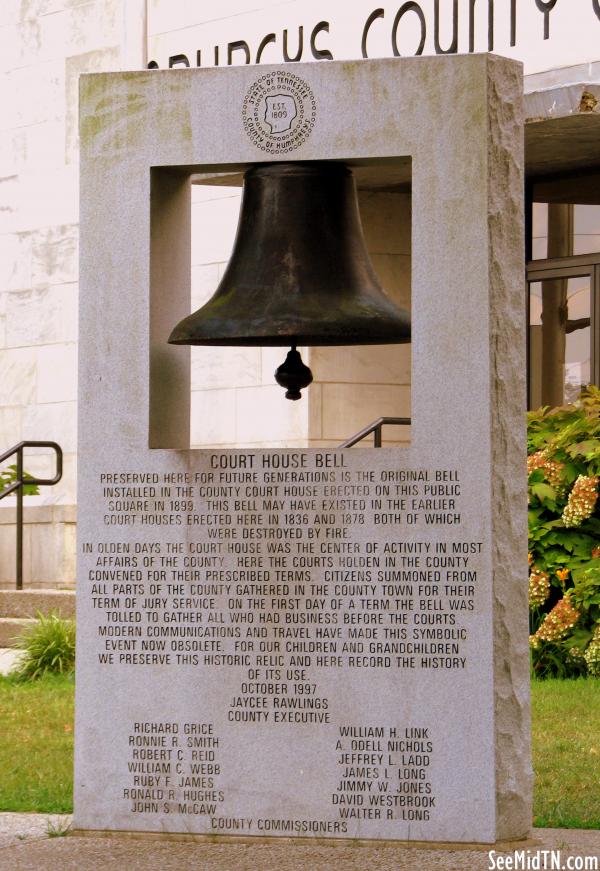 Humphreys County Courthouse Bell