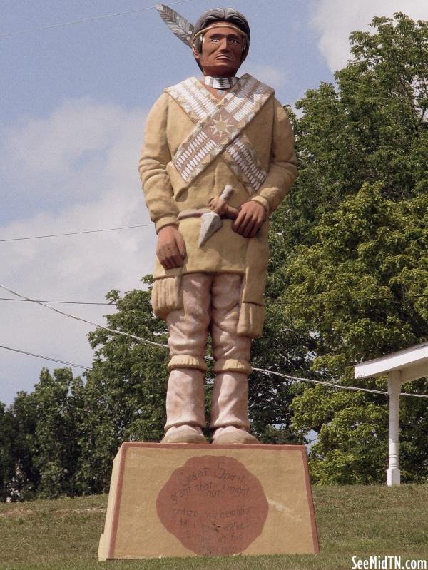 Loretta Lynn's Indian Statue