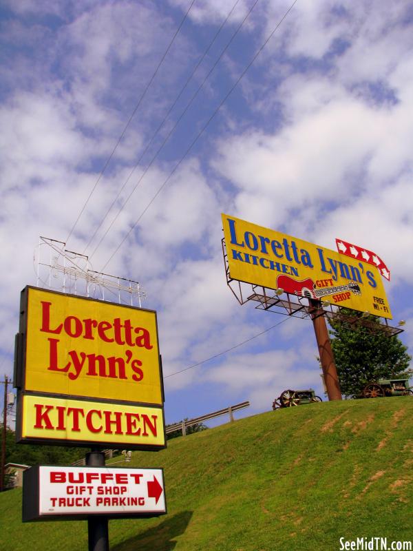 Sign to Loretta Lynn's Kitchen