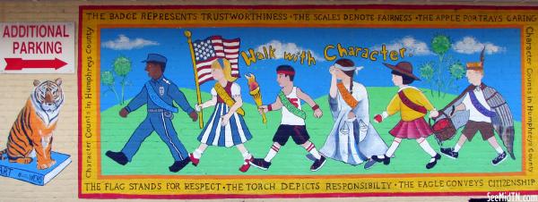 Walk With Character mural