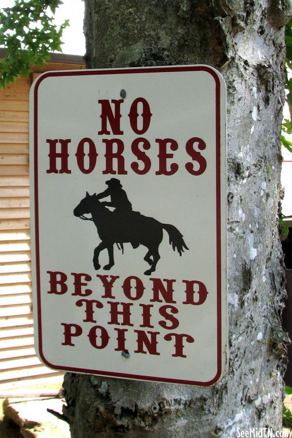 Loretta Lynn Dude Ranch horse sign