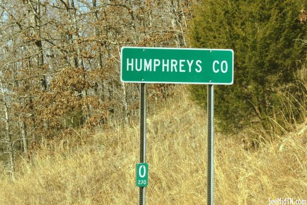 Humprhreys County Sign