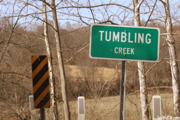 Tumbling Creek sign