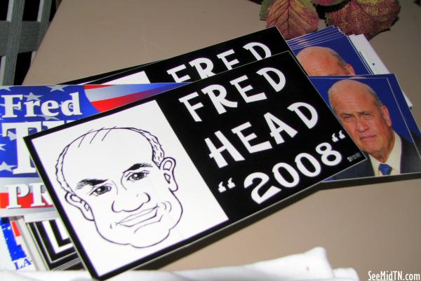 Fred Head Stickers