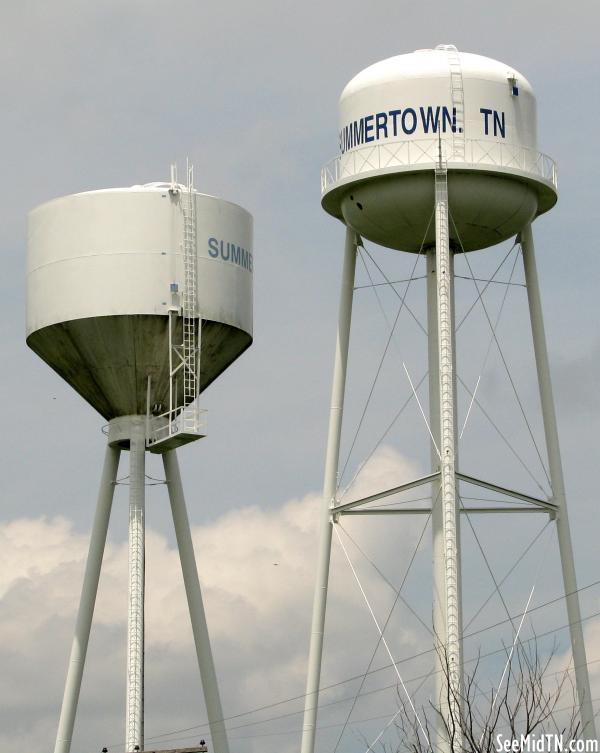 Summertown water towers