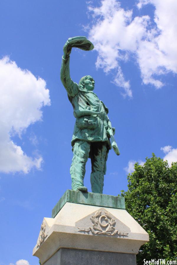 Crockett Statue - Lawrenceburg Town Square