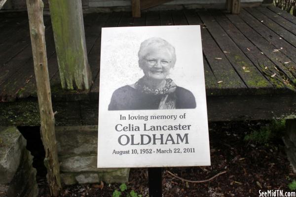 Celia Oldham, in Memory of