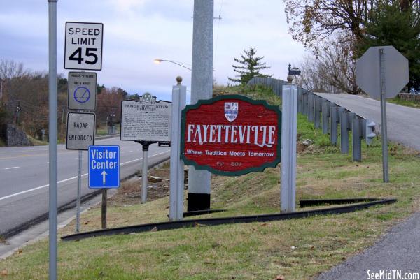 Fayetteville Sign