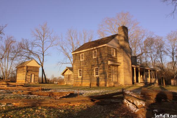 Boyhood Home (and smokehouse)  of Nathan Bedford Forrest